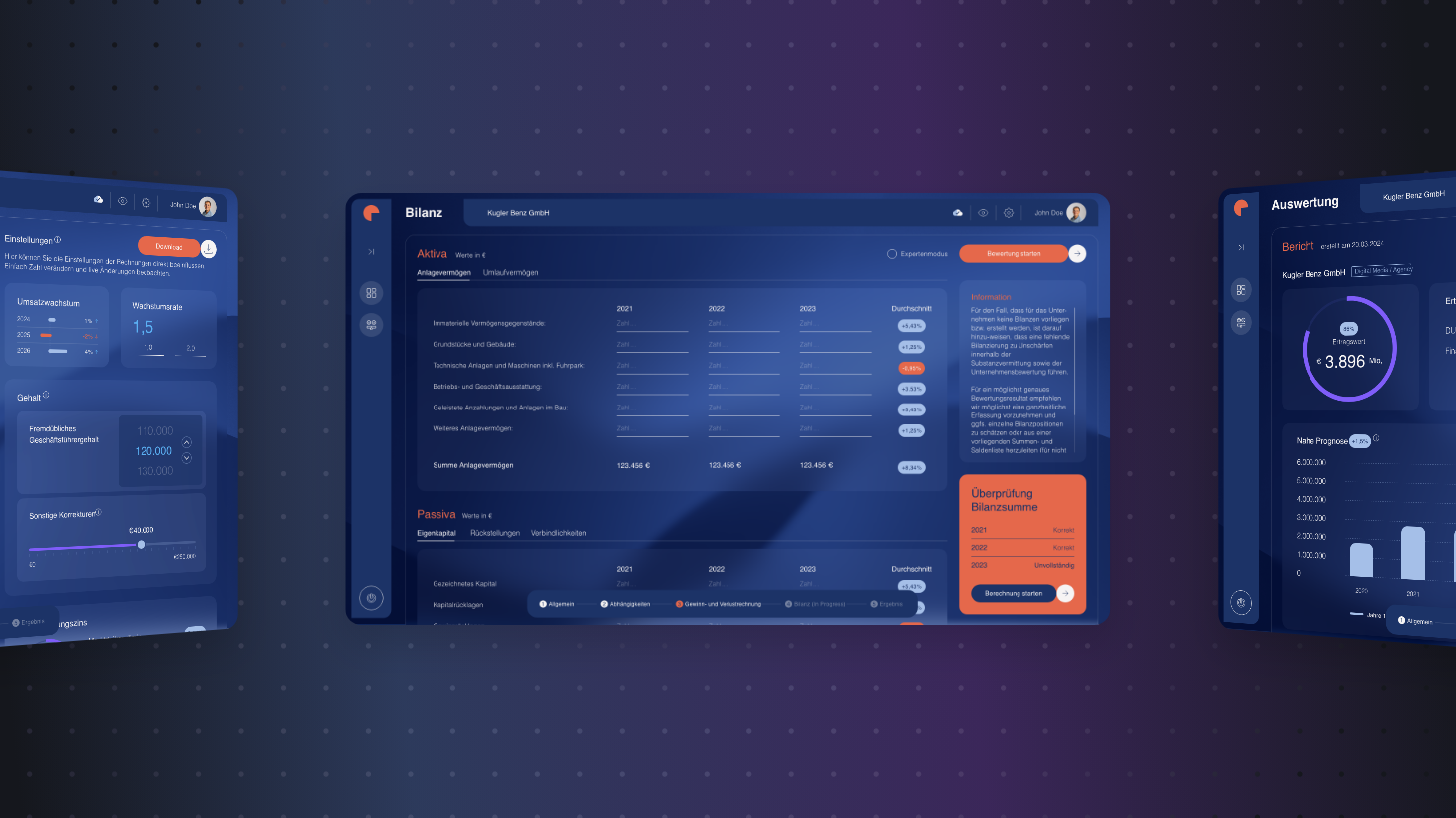 demo image of kalkyl platform pretium