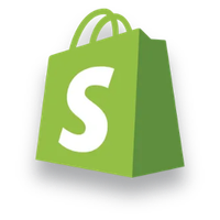 Logo of Shopify